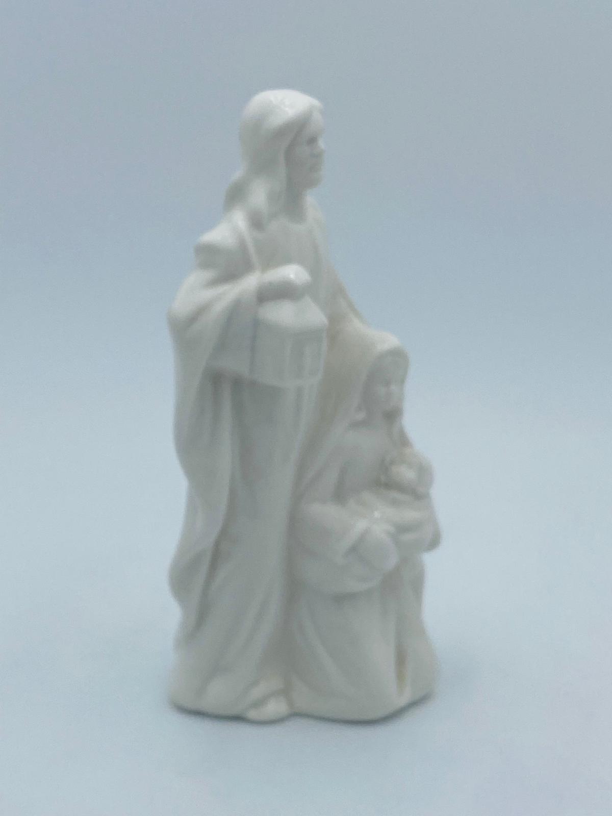 Heilige Familie - Porzellanfigur weiß
