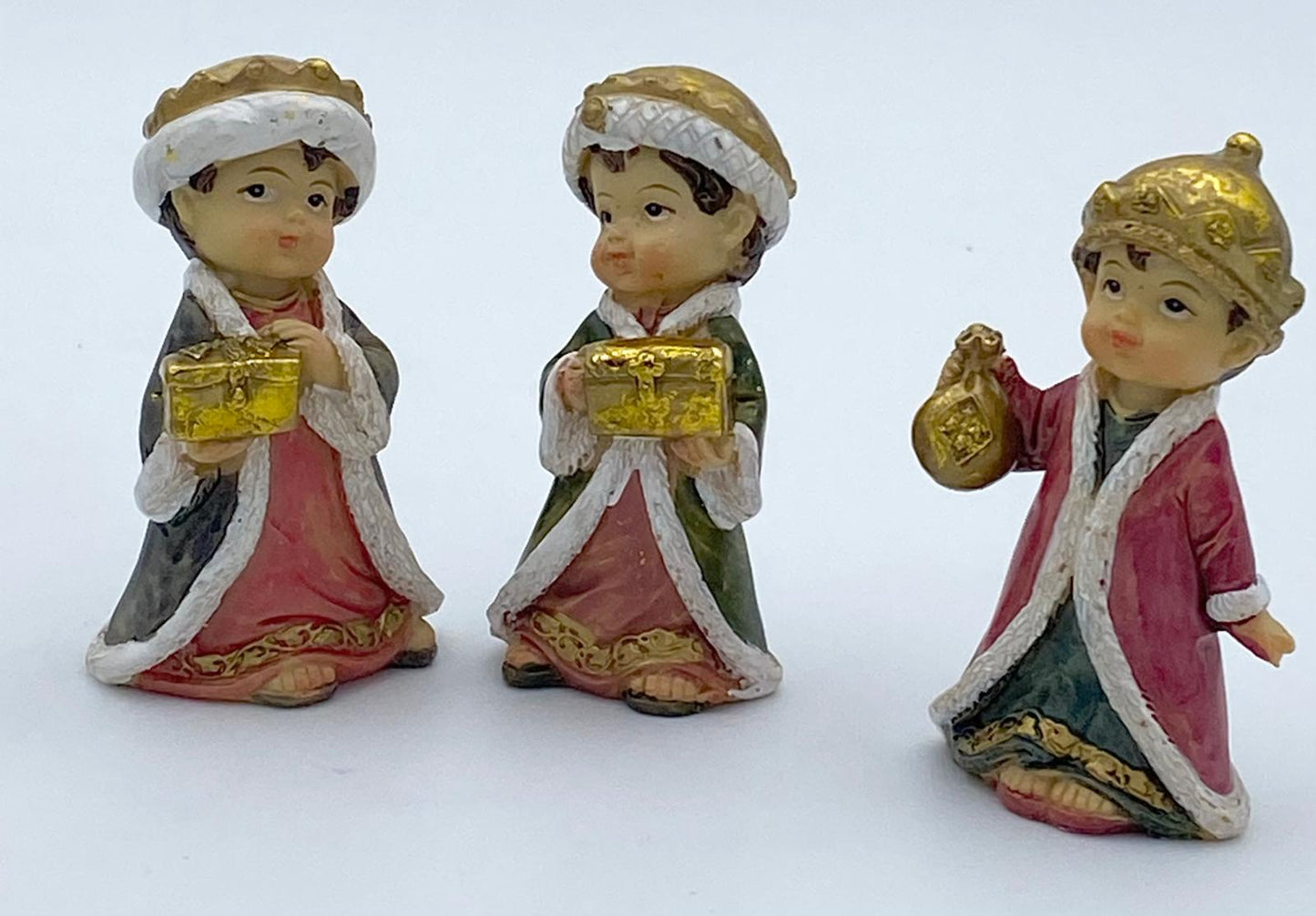Krippenfigurenset kindlich klassisch 10-teilig