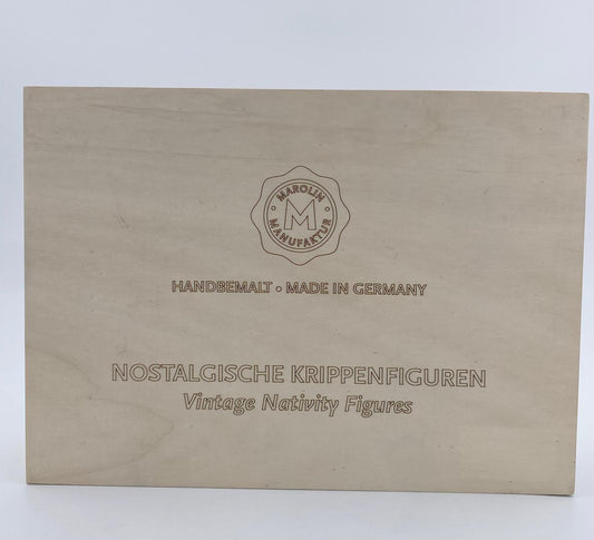 Nostalgische Krippenfiguren Marolin Manufaktur
