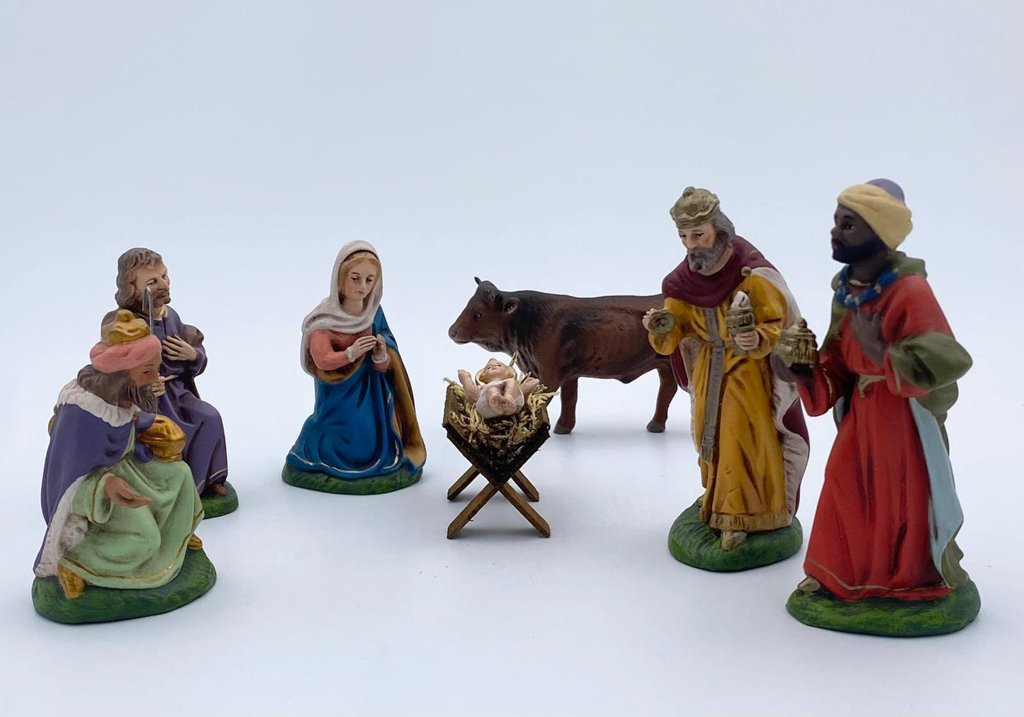 Nostalgische Krippenfiguren Marolin Manufaktur