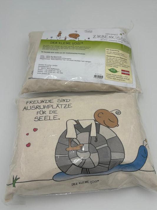 Der kleine Yogi®  Bio-Zirbenkissen – Entspannung pur für erholsame Nächte!