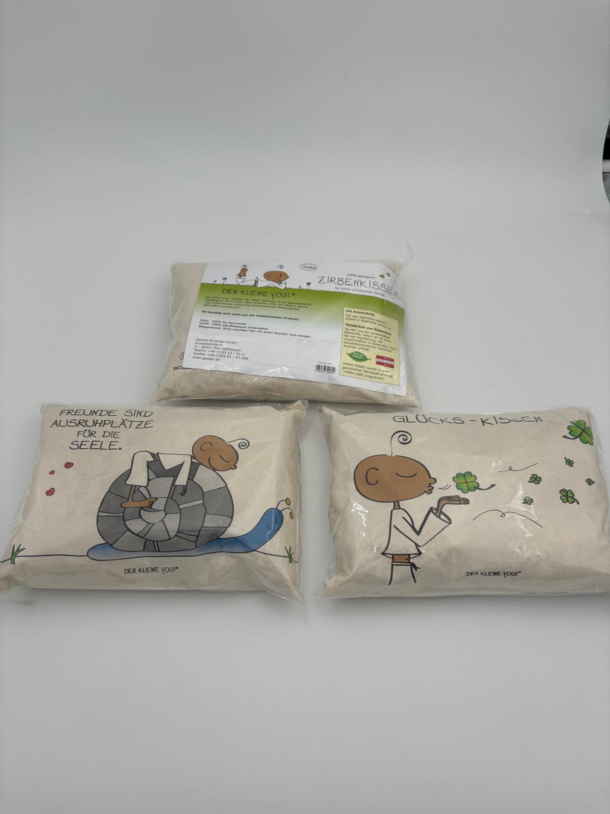 Der kleine Yogi®  Bio-Zirbenkissen – Entspannung pur für erholsame Nächte!